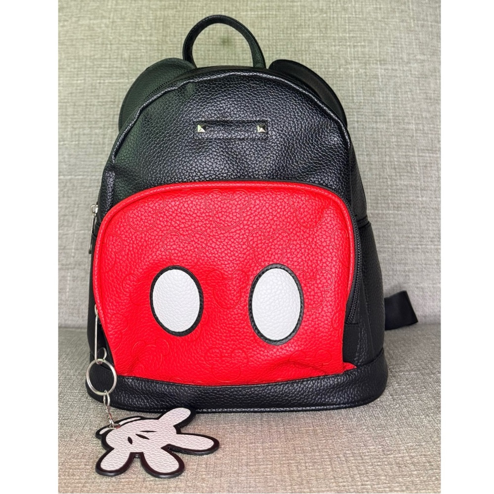 Mickey Mouse Mini Backpack with Glove Keychain